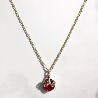 スワロフスキー(SWAROVSKI)の【Swarovski】ライトシャム×ネックレス✴︎16kgp✴︎アジャスター付き(ネックレス)