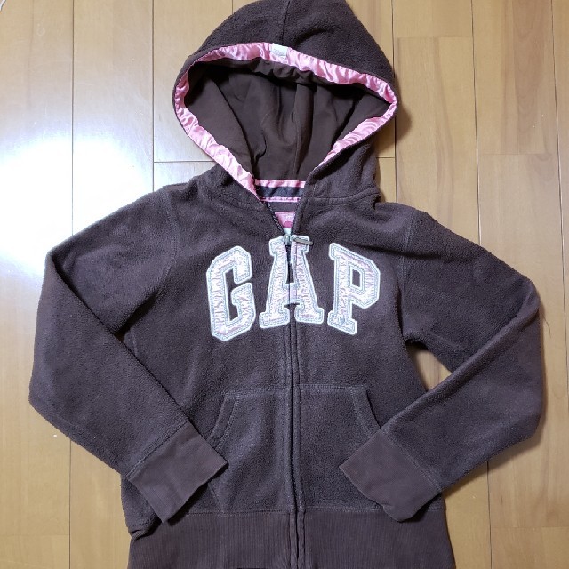 GAP(ギャップ)のGAPギャップ★パーカー M(8) 130cm(140) キッズ/ベビー/マタニティのキッズ服女の子用(90cm~)(ジャケット/上着)の商品写真