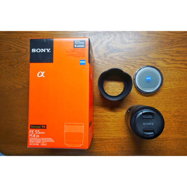 SONY SEL55F18Z Eマウント FEレンズ カールツァイス 美品-