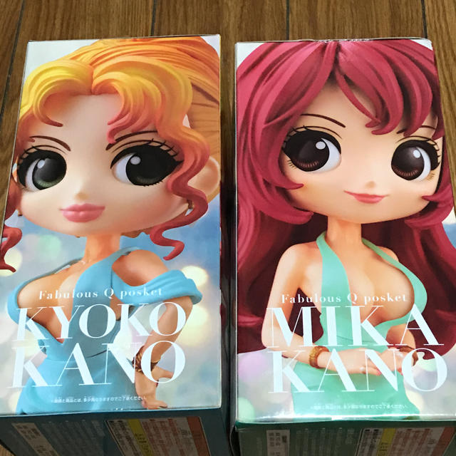 Qposket叶姉妹ファビュラスなQposket叶恭子叶美香フィギュアの Qposket叶姉妹ファビュラスなQposket叶恭子叶美香フィギュアの