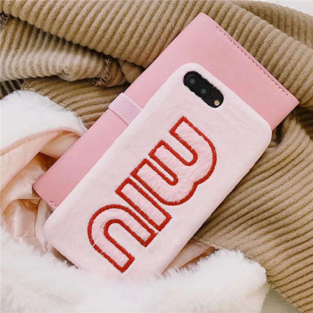 miumiu風♡iPhoneケースの通販 by めいち's shop｜ラクマ