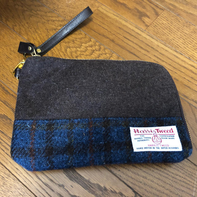 Harris Tweed(ハリスツイード)の【新品＊未使用】クラッチバッグ ハリスツイード レディースのバッグ(クラッチバッグ)の商品写真