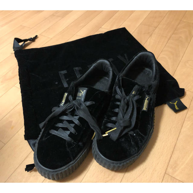 25cm色【値下げ】Fenty Puma × Rihanna Velvet Creeper