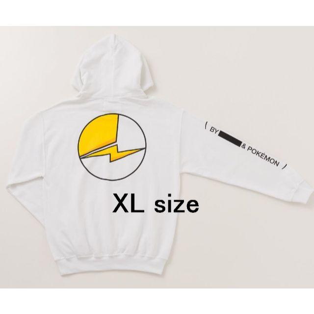 【XL】FRAGMENT POKEMON HOODIE WHITE フラグメント