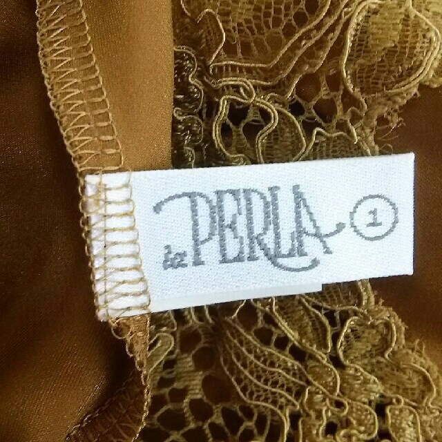LA PERLA(ラペルラ)の新品 ラぺルラ シルクランジェリー ナィティ 茶色 レディースの下着/アンダーウェア(その他)の商品写真