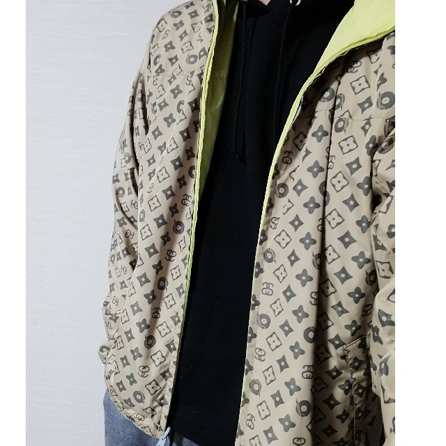 日本正規代理店品 stussy モノグラム ナイロンジャケット