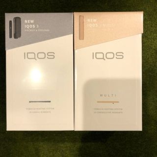 アイコス(IQOS)のiqos3 キット + iqos multi キット セット(タバコグッズ)