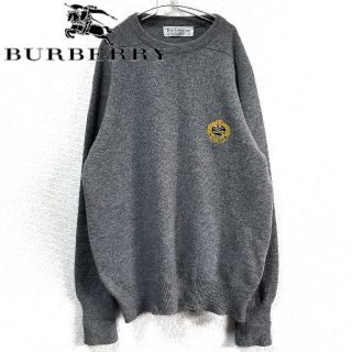 バーバリー(BURBERRY)の2点   renoma+ vintage BURBERRY 刺繍ロゴ (ニット/セーター)