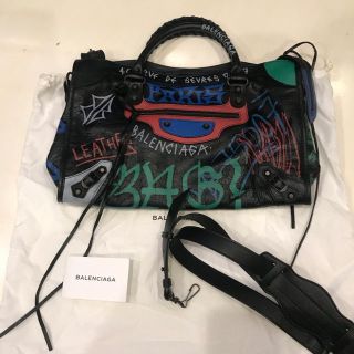 バレンシアガ(Balenciaga)のBALENCIAGA グラフティ ハンドバッグ(ハンドバッグ)