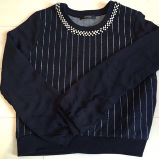 イング(INGNI)のイング♡ストライプトップス♡美品(カットソー(長袖/七分))