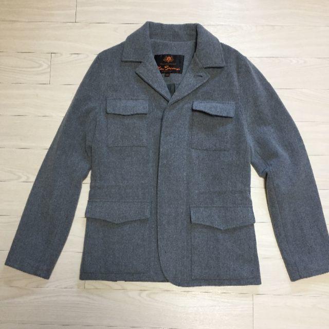 メンズ美品BenSherman ベンシャーマン ジャケット 長袖 グレー メンズ