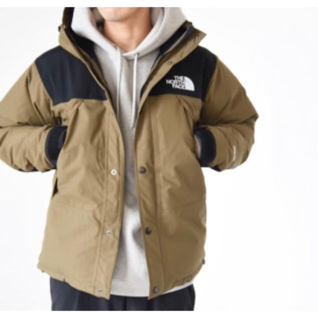 新品XS THE NORTH FACE マウンテンダウンジャケットビーチグリーン