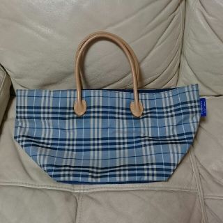 バーバリーブルーレーベル(BURBERRY BLUE LABEL)のBURBERRY BLUE LABEL ナイロン 舟形トートバッグ(トートバッグ)