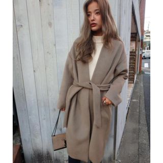 シールームリン(SeaRoomlynn)のTRUNC88 Mossa Long Coat コート ベージュ(ロングコート)