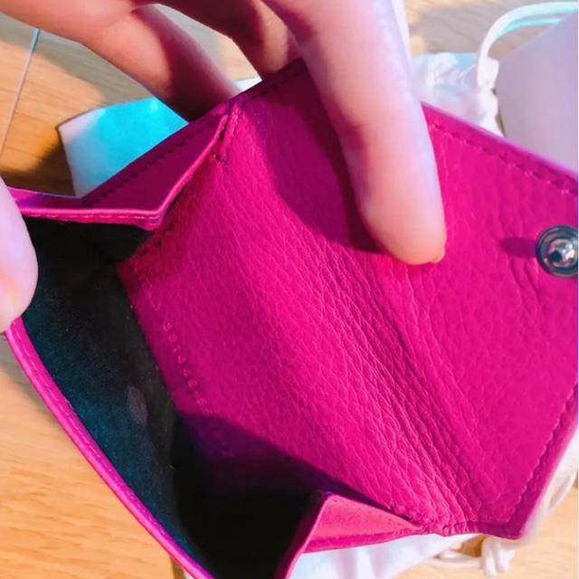 Balenciaga(バレンシアガ)のバレンシアガ ペーパーウォレット ピンク レディースのファッション小物(財布)の商品写真