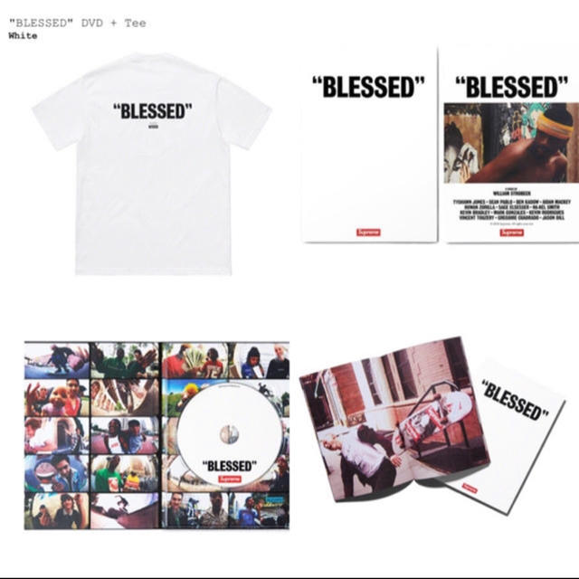 M Supreme "Blessed" DVD + Tee white 国内正規