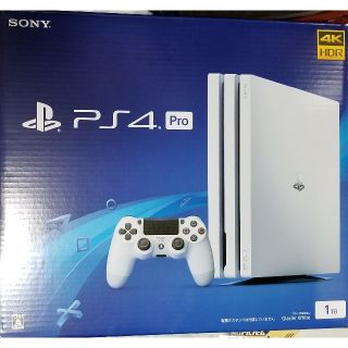 プレイステーション4(PlayStation4)の即発送 PS4 Pro 新品未使用 グレイシャーホワイト PlayStation(家庭用ゲーム機本体)