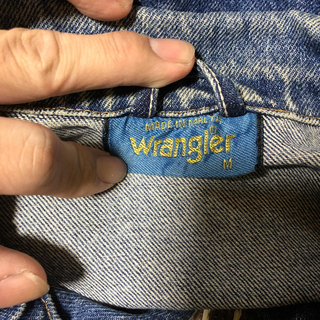 Wrangler(ラングラー)のWrangrer デニムジャケット Gジャン メンズのジャケット/アウター(Gジャン/デニムジャケット)の商品写真