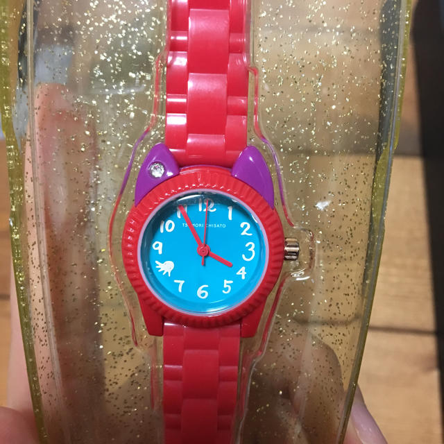 TSUMORI CHISATO(ツモリチサト)のツモリチサト 猫 腕時計 ケース付き！ レディースのファッション小物(腕時計)の商品写真