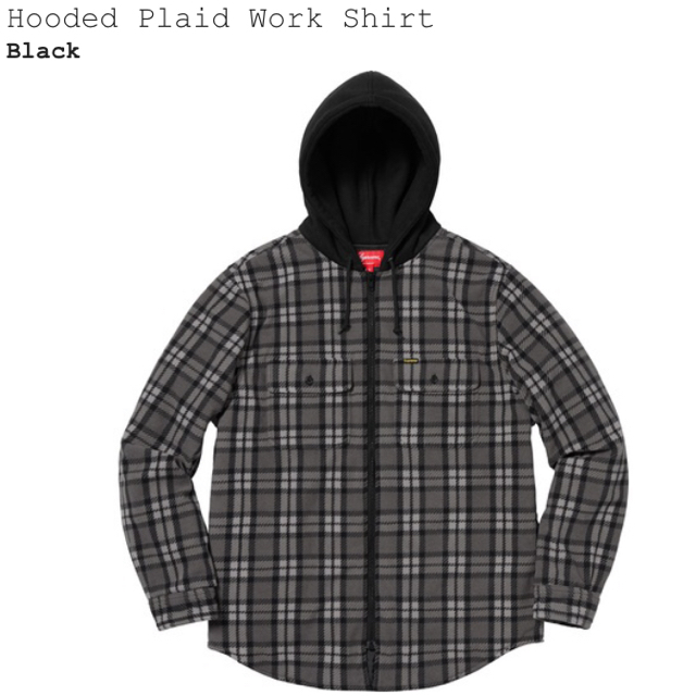 Hooded Plaid Work Shirt week14のサムネイル