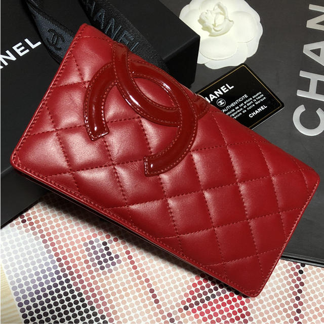 最安値 CHANEL - CHANEL カンボンライン 長財布 財布 - zoopalic.com