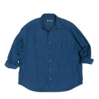 ポーター(PORTER)のporter classic roll up shirt navy M(シャツ)