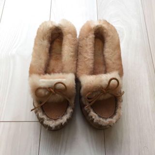 ミネトンカ(Minnetonka)のミネトンカ ファーモカシン♡(ローファー/革靴)