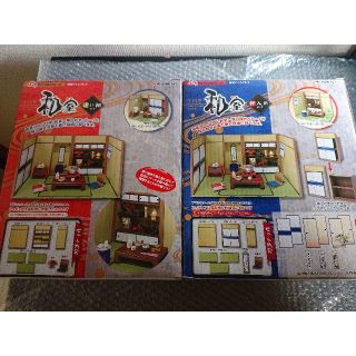 リーメント ぷちサンプル THE 和室 違い棚セット 押し入れセット(その他)