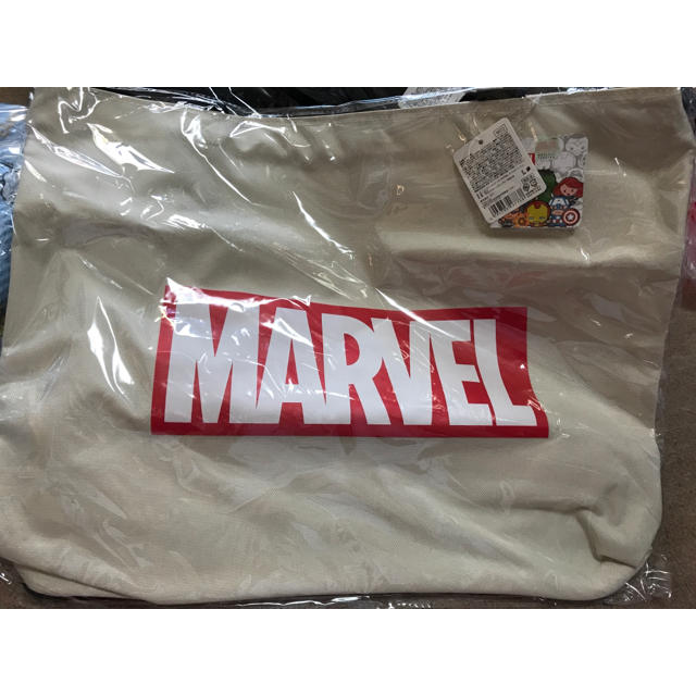 MARVEL(マーベル)のMARVELマーベルファスナー付2WAYBIGトートバッグ レディースのバッグ(ショルダーバッグ)の商品写真