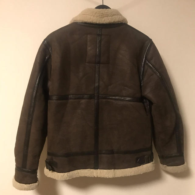 ALPHA INDUSTRIES(アルファインダストリーズ)のALPHA INDUSTRIES アルファ ムートン ジャケット b3 b-3 メンズのジャケット/アウター(ミリタリージャケット)の商品写真