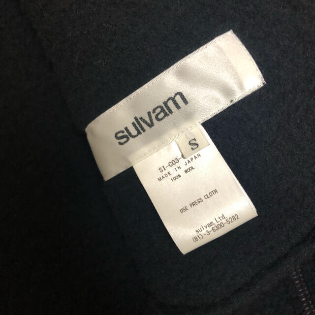 Yohji Yamamoto(ヨウジヤマモト)のkbbk様専用 sulvam  サルバム コート 2018AW メンズのジャケット/アウター(チェスターコート)の商品写真