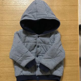 プチバトー(PETIT BATEAU)のプチバトー 中綿 リバーシブル アウター(ジャケット/コート)