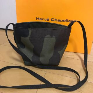 エルベシャプリエ(Herve Chapelier)の美品♪Herv'e Chapelier  カモフラ ショルダーポシェット (ショルダーバッグ)