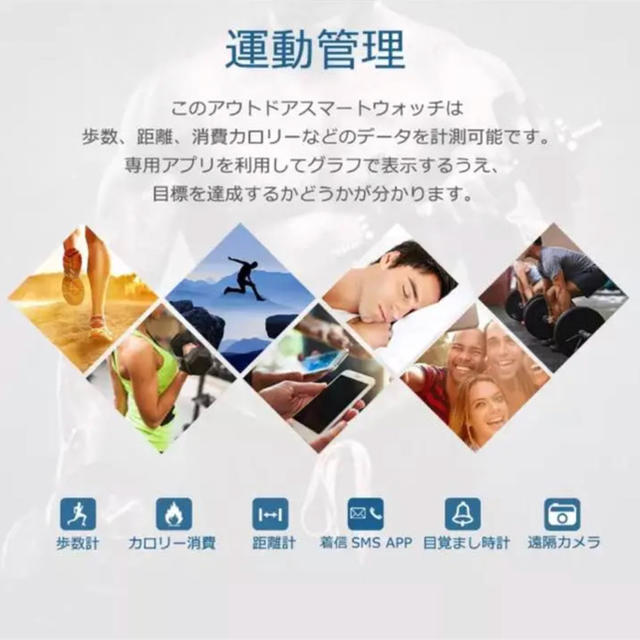 クリスマスセール zeblaze vibe3   充電不要 日本語対応 メンズの時計(腕時計(デジタル))の商品写真