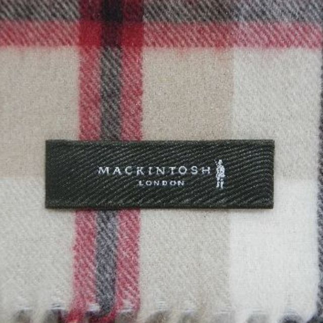 MACKINTOSH(マッキントッシュ)のマッキントッシュ ロンドン チェックカシミヤマフラー  レディースのファッション小物(マフラー/ショール)の商品写真