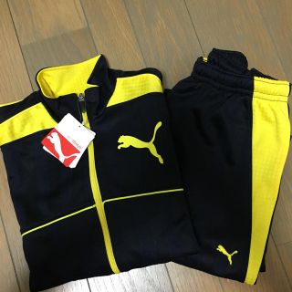 プーマ(PUMA)の新品size140☆PUMAプーマ ジャージネイビー上下(ウェア)