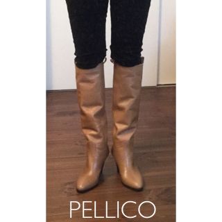 PELLICO - 専用:◇ペリーコPELLICO◇美脚ロングブーツ＋ハリスツイード