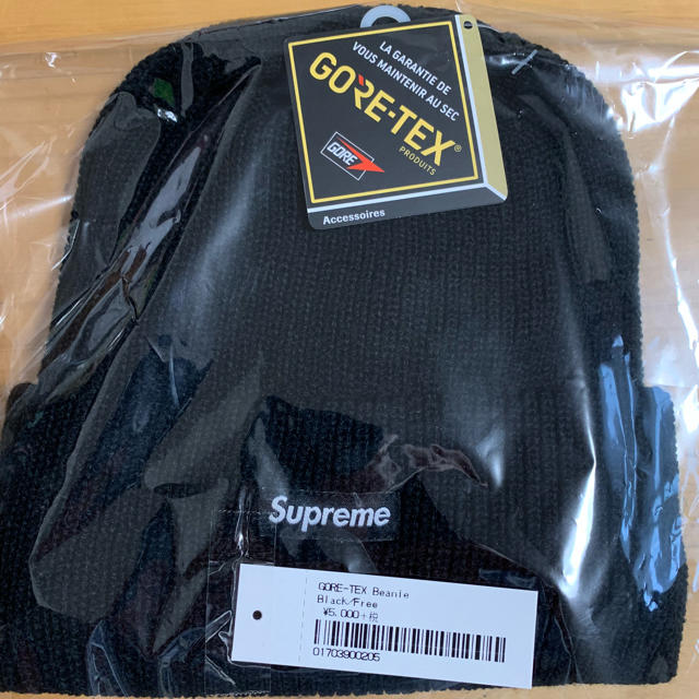 送込!18FW Supreme Gore Tex Beanie ニット帽