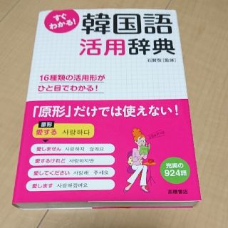 韓国語活用辞典(語学/参考書)