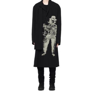 ヨウジヤマモト(Yohji Yamamoto)のyohji yamamoto 抜染 コート(ステンカラーコート)