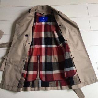 バーバリーブルーレーベル(BURBERRY BLUE LABEL)の【36サイズ】バーバリーブルーレーベル トレンチ―コート   (トレンチコート)