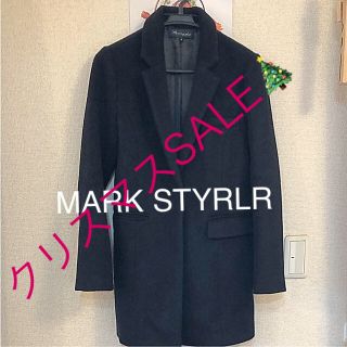 SALE最終値下げ！MARK STYLERチェスターコート 黒(チェスターコート)