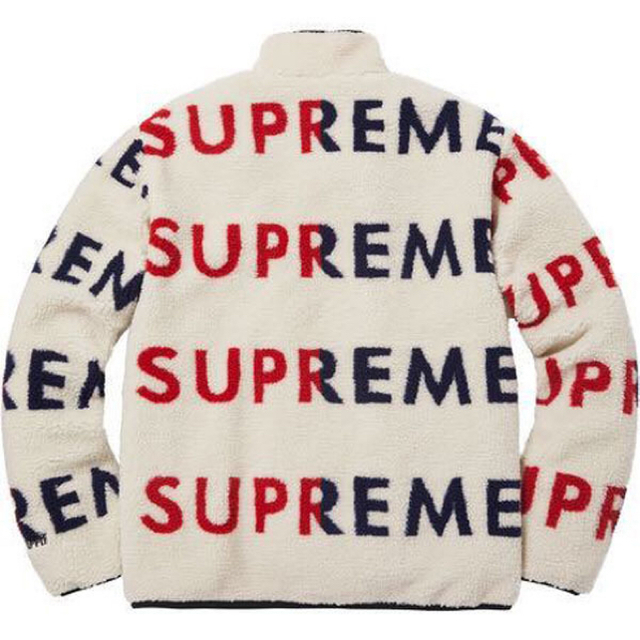 SUPREME REVERSIBLE LOGO FLEECE JACKET Mジャケット/アウター