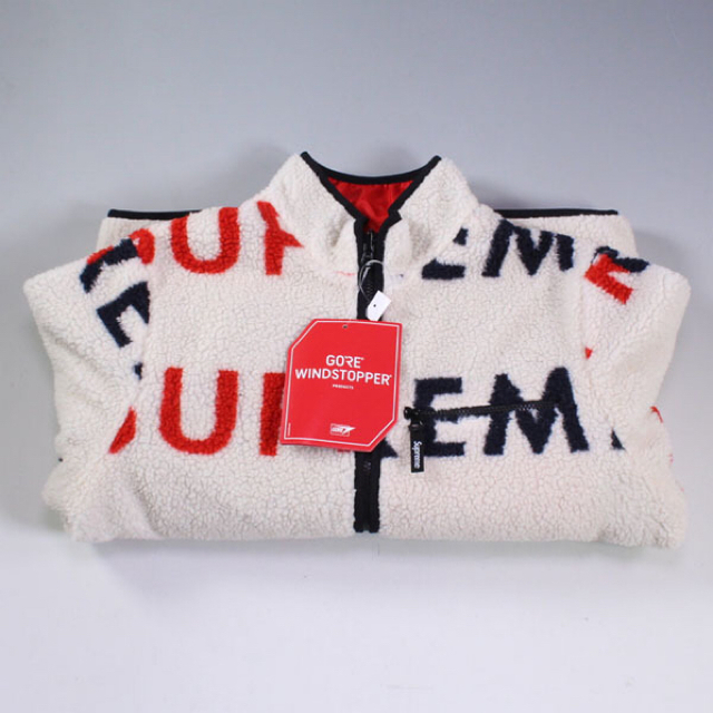 SUPREME REVERSIBLE LOGO FLEECE JACKET Mジャケット/アウター