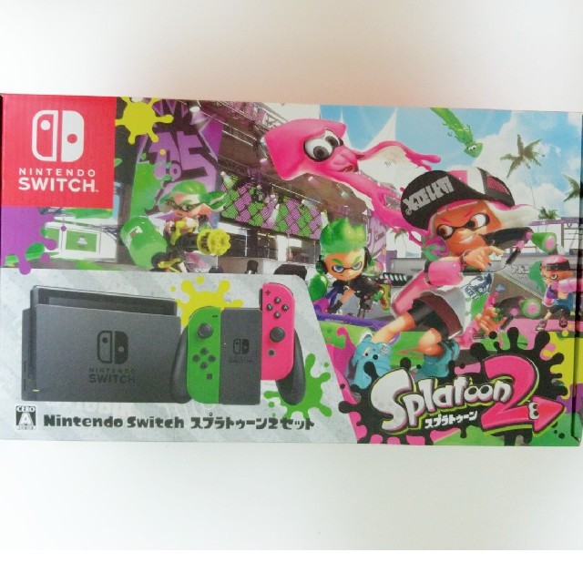 【メール便無料】 Switch Nintendo - 生産終了モデル ★ セット スプラトゥーン2 Switch Nintendo 家庭用ゲーム機本体