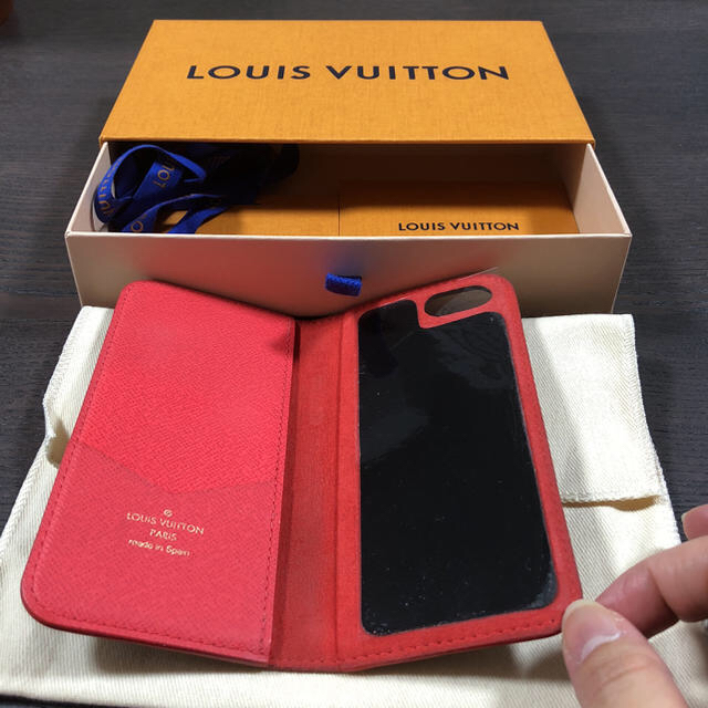 tory アイフォーン7 ケース レディース - LOUIS VUITTON - LOUIS VUITTON iPhone7  赤 アイフォン7 ケース ヴィトンの通販 by にゃん's shop｜ルイヴィトンならラクマ