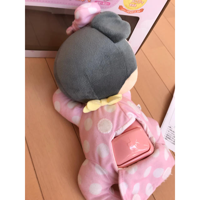 Disney(ディズニー)のディズニー いっしょにねんね すやすやメロディー ミニーちゃん キッズ/ベビー/マタニティのおもちゃ(オルゴールメリー/モービル)の商品写真