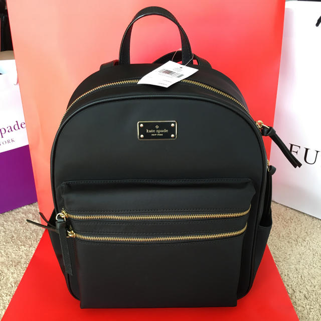 【500円off 本日のみのSALE!】kate spade リュック 黒レディース