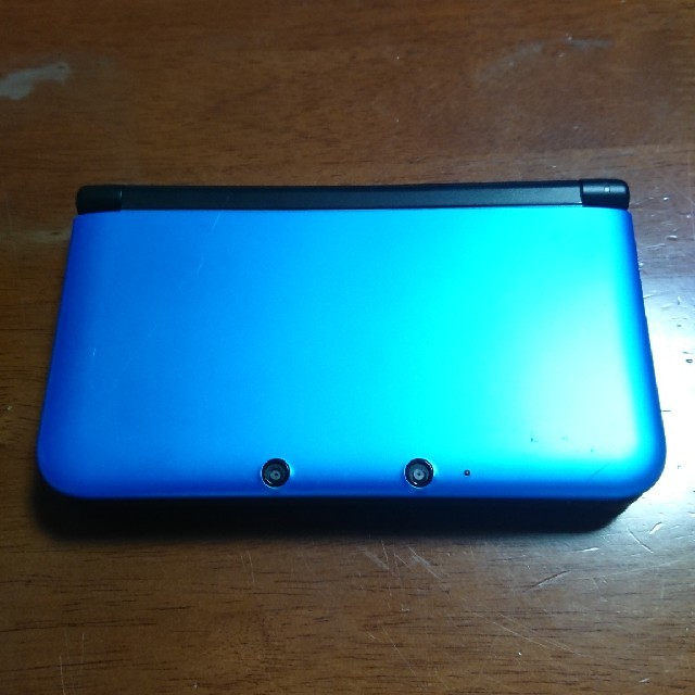 ニンテンドー3DS(ニンテンドー3DS)のニンテンドー3DS LL ブルー×ブラック ジャンク エンタメ/ホビーのゲームソフト/ゲーム機本体(携帯用ゲーム機本体)の商品写真