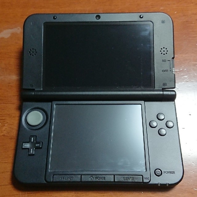 ニンテンドー3DS(ニンテンドー3DS)のニンテンドー3DS LL ブルー×ブラック ジャンク エンタメ/ホビーのゲームソフト/ゲーム機本体(携帯用ゲーム機本体)の商品写真